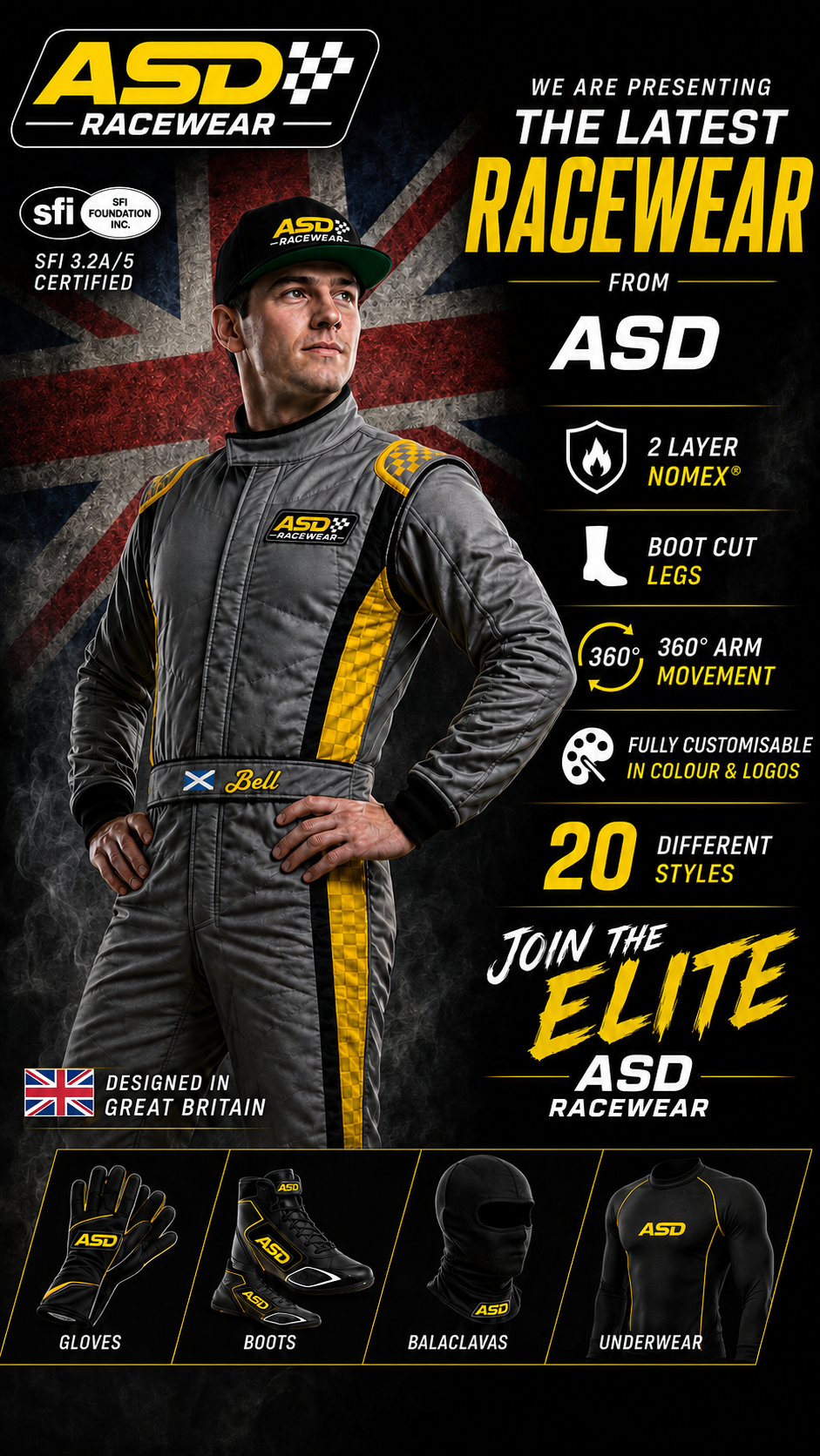 ASD Sprint race suit